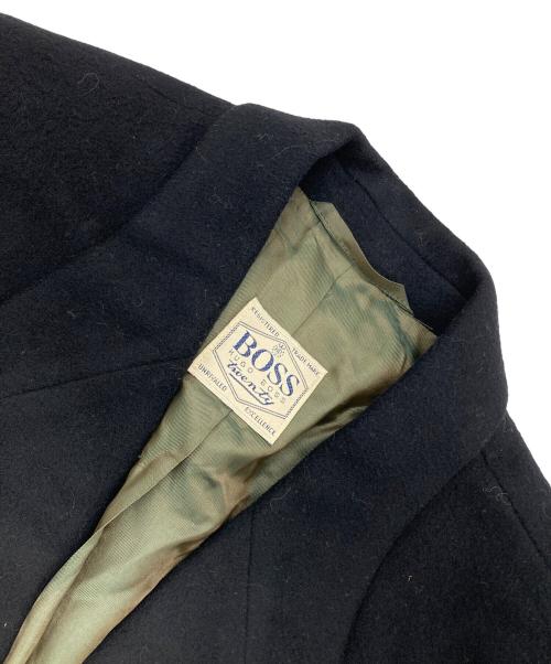 BOSS HUGO BOSS（ボス ヒューゴボス）BOSS HUGO BOSS (ボス ヒューゴボス) カシミヤ混テーラードジャケット ブラック サイズ:48の古着・服飾アイテム