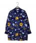 CELINE（セリーヌ）の古着「総柄シルクシャツ」｜ネイビー
