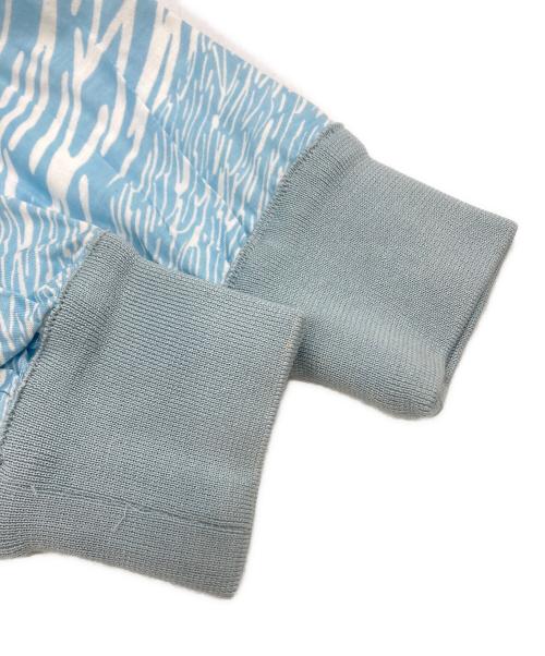 Christian Dior MONSIEUR（クリスチャンディオールムッシュ）Christian Dior MONSIEUR (クリスチャンディオールムッシュ) 総柄コットンジャケット スカイブルー サイズ:Lの古着・服飾アイテム