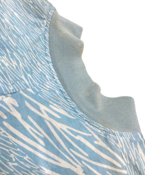 Christian Dior MONSIEUR（クリスチャンディオールムッシュ）Christian Dior MONSIEUR (クリスチャンディオールムッシュ) 総柄コットンジャケット スカイブルー サイズ:Lの古着・服飾アイテム