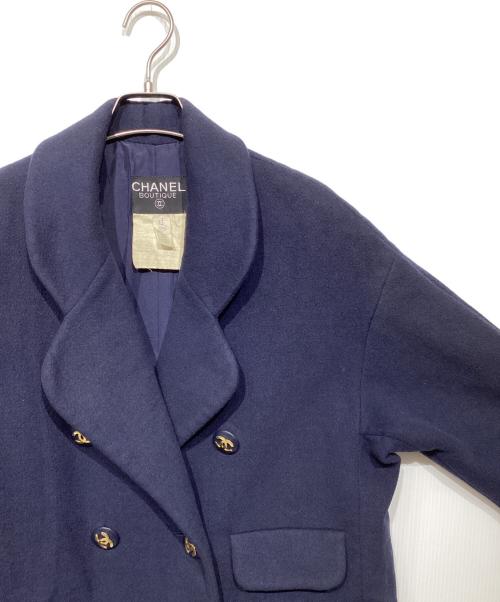 CHANEL（シャネル）CHANEL (シャネル) ダブルコート ネイビー サイズ:不明の古着・服飾アイテム