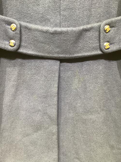 CHANEL（シャネル）CHANEL (シャネル) ダブルコート ネイビー サイズ:不明の古着・服飾アイテム