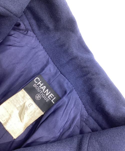 CHANEL（シャネル）CHANEL (シャネル) ダブルコート ネイビー サイズ:不明の古着・服飾アイテム