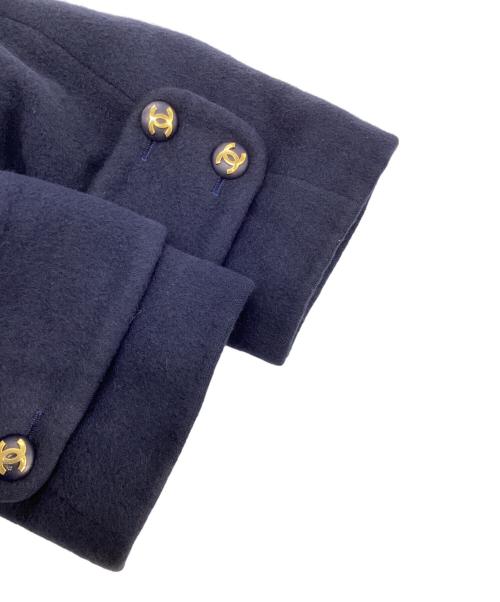 CHANEL（シャネル）CHANEL (シャネル) ダブルコート ネイビー サイズ:不明の古着・服飾アイテム