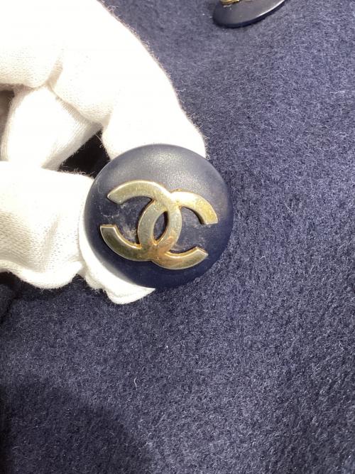 CHANEL（シャネル）CHANEL (シャネル) ダブルコート ネイビー サイズ:不明の古着・服飾アイテム