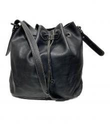 im product ISSEY MIYAKE（アイムプロダクト イッセイミヤケ）の古着「巾着ショルダーバッグ」｜ブラック