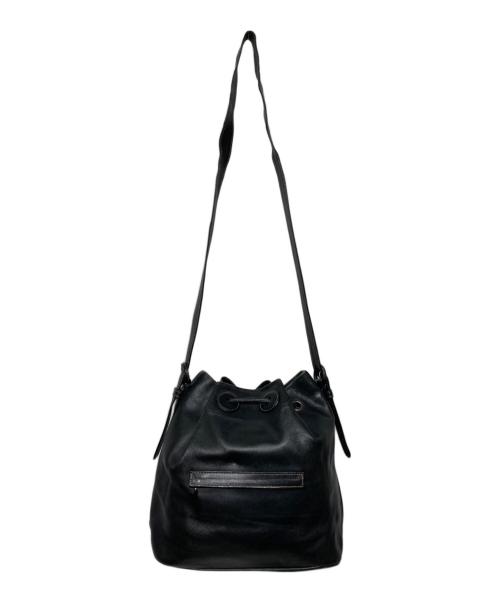 im product ISSEY MIYAKE（アイムプロダクト イッセイミヤケ）im product ISSEY MIYAKE (アイムプロダクト イッセイミヤケ) 巾着ショルダーバッグ ブラックの古着・服飾アイテム