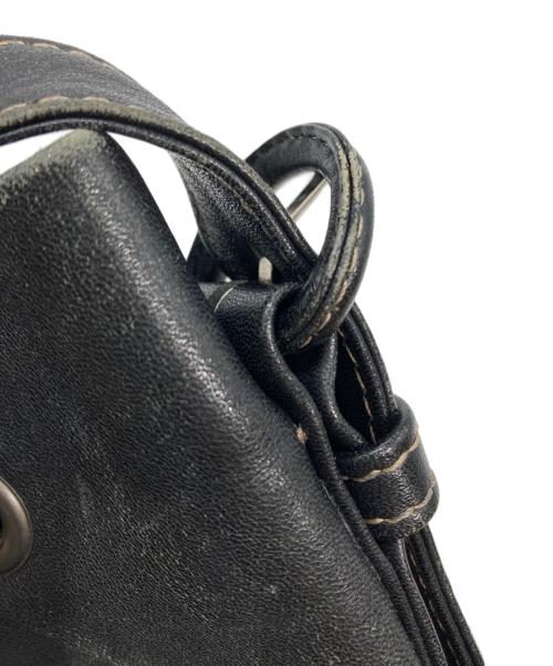 im product ISSEY MIYAKE（アイムプロダクト イッセイミヤケ）im product ISSEY MIYAKE (アイムプロダクト イッセイミヤケ) 巾着ショルダーバッグ ブラックの古着・服飾アイテム