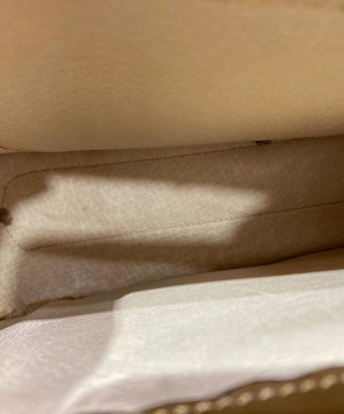 LOEWE（ロエベ）LOEWE (ロエベ) Giralda ショルダーバッグ ブラック×ベージュの古着・服飾アイテム