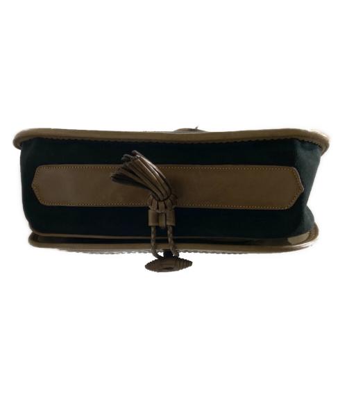 LOEWE（ロエベ）LOEWE (ロエベ) Giralda ショルダーバッグ ブラック×ベージュの古着・服飾アイテム