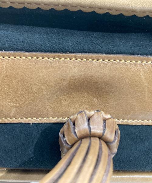 LOEWE（ロエベ）LOEWE (ロエベ) Giralda ショルダーバッグ ブラック×ベージュの古着・服飾アイテム