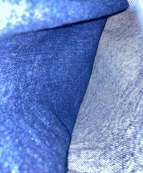 HUNTING WORLD（ハンティングワールド）HUNTING WORLD (ハンティングワールド) デニムショルダーバッグ インディゴの古着・服飾アイテム