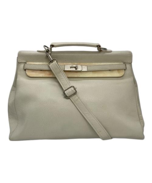 Jean Paul GAULTIER（ジャンポールゴルチェ）Jean Paul GAULTIER (ジャンポールゴルチェ) マルチウェイ ショルダーバッグ ホワイトの古着・服飾アイテム