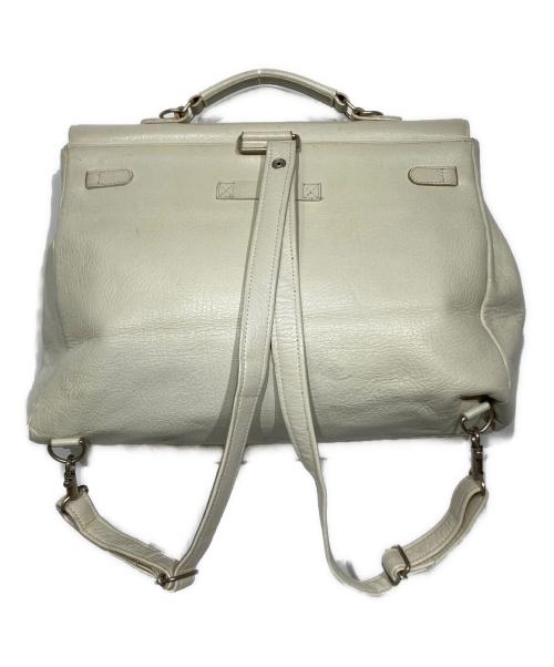 Jean Paul GAULTIER（ジャンポールゴルチェ）Jean Paul GAULTIER (ジャンポールゴルチェ) マルチウェイ ショルダーバッグ ホワイトの古着・服飾アイテム