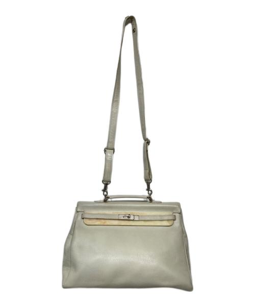 Jean Paul GAULTIER（ジャンポールゴルチェ）Jean Paul GAULTIER (ジャンポールゴルチェ) マルチウェイ ショルダーバッグ ホワイトの古着・服飾アイテム