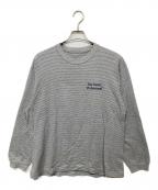The Ennoy Professionalザ エンノイ プロフェッショナル）の古着「ボーダーカットソー」｜グレー