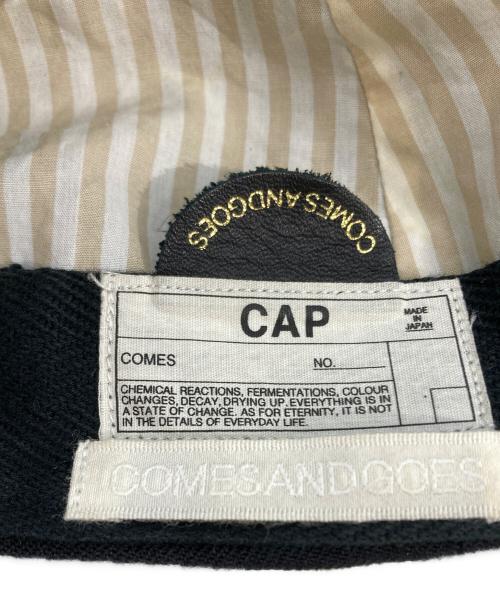 COMES AND GOES（カムズアンドゴーズ）COMES AND GOES (カムズアンドゴーズ) COOPERSTOWN BALL CAP (クーパーズタウンボールキャップ) キャップ ブラックの古着・服飾アイテム