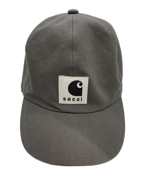 sacai（サカイ）sacai (サカイ) Carhartt WIP (カーハート ワークインプログレス) Carhartt WIP Duck Cap グレーの古着・服飾アイテム