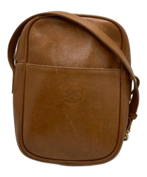 IL BISONTE（イル ビゾンテ）IL BISONTE (イル ビゾンテ) クロスボディバッグ ブラウンの古着・服飾アイテム