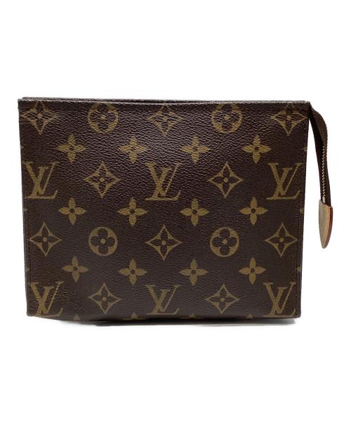 LOUIS VUITTON（ルイ ヴィトン）LOUIS VUITTON (ルイ ヴィトン) ポシェットトワレット19 ブラウンの古着・服飾アイテム