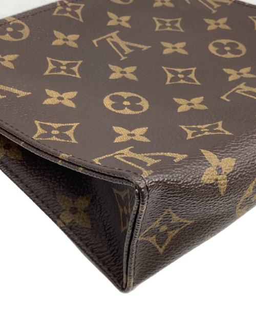 LOUIS VUITTON（ルイ ヴィトン）LOUIS VUITTON (ルイ ヴィトン) ポシェットトワレット19 ブラウンの古着・服飾アイテム
