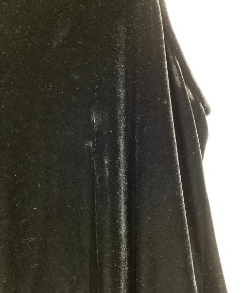 foufou（フーフー）foufou (フーフー) no-sleeve velour one piece ブラック サイズ:不明の古着・服飾アイテム