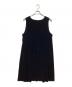foufou (フーフー) no-sleeve velour one piece ブラック サイズ:不明：9000円