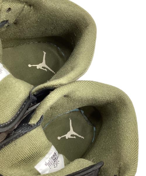 NIKE（ナイキ）NIKE (ナイキ) AIR JORDAN 1 MID SE ブラック×オリーブ サイズ:27.5㎝の古着・服飾アイテム