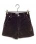 moussy（マウジー）の古着「VELVET MICRO ショーツ」｜ブラウン