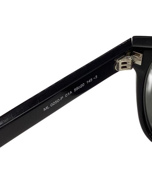 MONCLER（モンクレール）MONCLER (モンクレール) FRAGMENT DESIGN (フラグメントデザイン) スクエア型 サングラス ブラック サイズ:55□20-145の古着・服飾アイテム