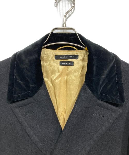 MARC JACOBS（マークジェイコブス）MARC JACOBS (マークジェイコブス) カシミヤ混ダブルジャケット ブラック サイズ:48の古着・服飾アイテム