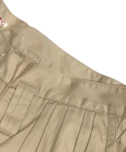 Porter Classic（ポータークラシック）Porter Classic (ポータークラシック) GABARDINE BEBOP PANTS ベージュ サイズ:Mの古着・服飾アイテム