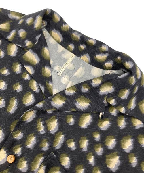 m's braque（エムズブラック）m's braque (エムズブラック) ALOHA SHIRT　2233109 ブラック サイズ:40の古着・服飾アイテム