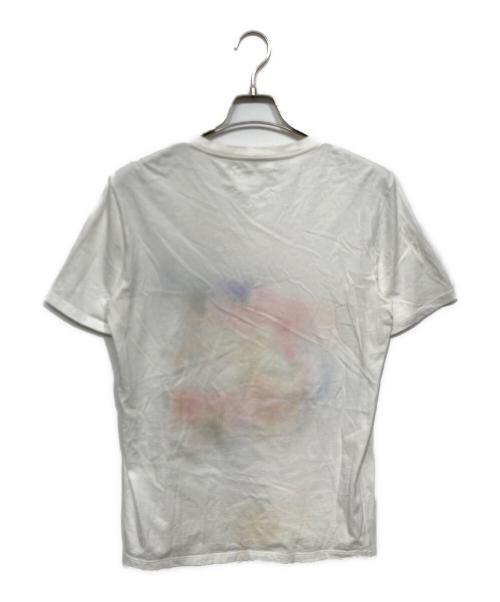 Maison Margiela（メゾンマルジェラ）Maison Margiela (メゾンマルジェラ) スプレープリントTシャツ ホワイト サイズ:46の古着・服飾アイテム