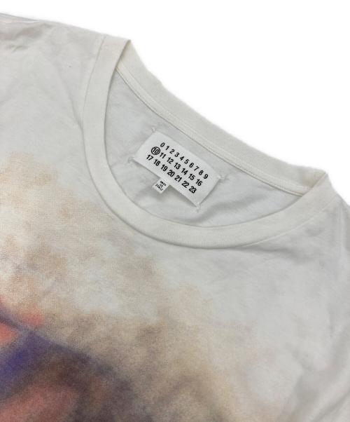 Maison Margiela（メゾンマルジェラ）Maison Margiela (メゾンマルジェラ) スプレープリントTシャツ ホワイト サイズ:46の古着・服飾アイテム