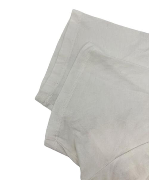 Maison Margiela（メゾンマルジェラ）Maison Margiela (メゾンマルジェラ) スプレープリントTシャツ ホワイト サイズ:46の古着・服飾アイテム