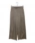 1er Arrondissement（プルミエ アロンディスモン）の古着「ワンタックストレートワイドパンツ」｜オリーブ