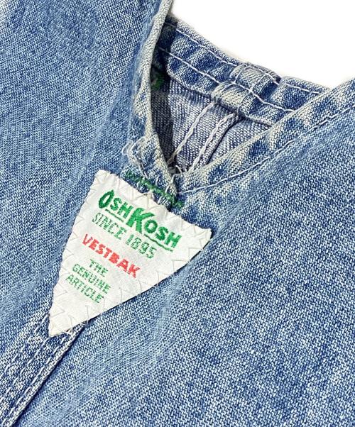 OSH KOSH（オシュコシュ）OSH KOSH (オシュコシュ) サロペット ライトインディゴ サイズ:32の古着・服飾アイテム
