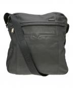 TUMIトゥミ）の古着「レザーショルダーバッグ」｜ブラック