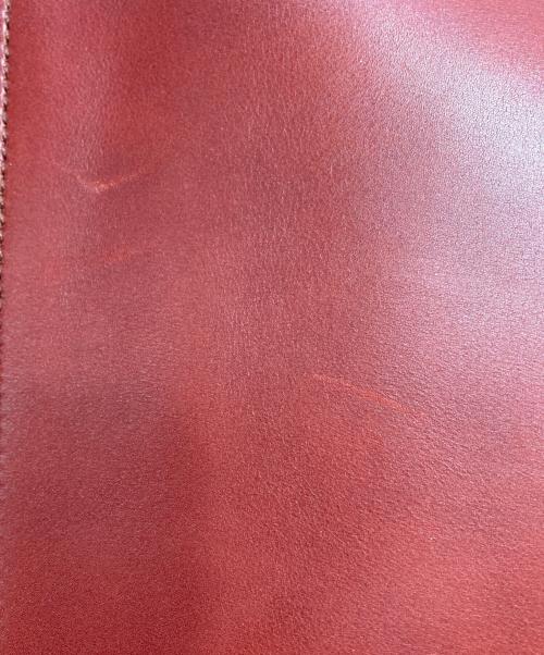 Salvatore Ferragamo（サルヴァトーレ フェラガモ）Salvatore Ferragamo (サルヴァトーレ フェラガモ) サークルハンドルトートバッグ レッドの古着・服飾アイテム