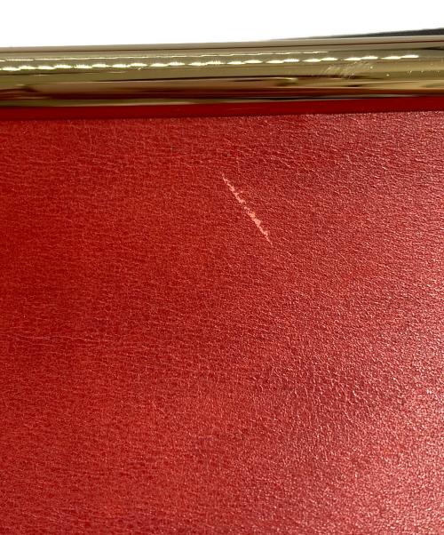 Salvatore Ferragamo（サルヴァトーレ フェラガモ）Salvatore Ferragamo (サルヴァトーレ フェラガモ) サークルハンドルトートバッグ レッドの古着・服飾アイテム