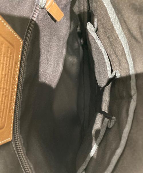 COACH（コーチ）COACH (コーチ) F70558　レザー2WAYショルダーバッグ ベージュの古着・服飾アイテム