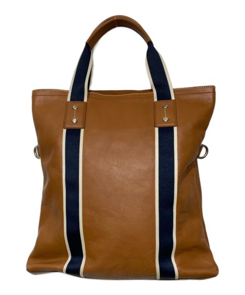 COACH（コーチ）COACH (コーチ) F70558　レザー2WAYショルダーバッグ ベージュの古着・服飾アイテム