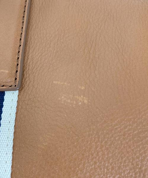 COACH（コーチ）COACH (コーチ) F70558　レザー2WAYショルダーバッグ ベージュの古着・服飾アイテム