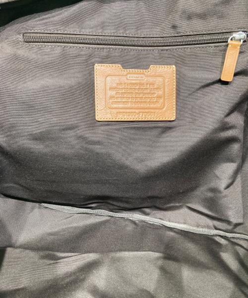 COACH（コーチ）COACH (コーチ) F70561　レザー2WAYボストンバッグ ブラウンの古着・服飾アイテム