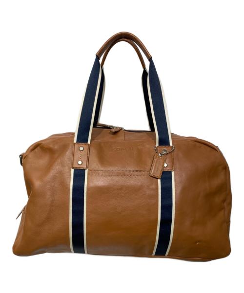 COACH（コーチ）COACH (コーチ) F70561　レザー2WAYボストンバッグ ブラウンの古着・服飾アイテム