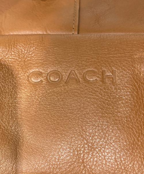 COACH（コーチ）COACH (コーチ) F70561　レザー2WAYボストンバッグ ブラウンの古着・服飾アイテム