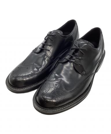 中古・古着通販】ECCO (エコー) ウィングチップシューズ ブラック