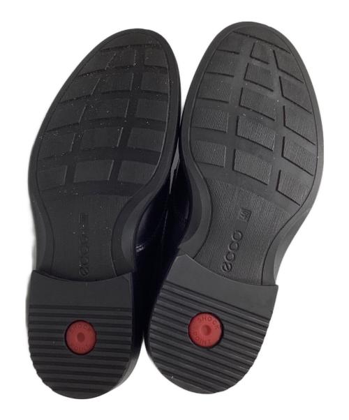 ECCO（エコー）ECCO (エコー) ウィングチップシューズ ブラック サイズ:40の古着・服飾アイテム