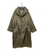 WIND COATウィンドコート）の古着「中綿コート」｜オリーブ